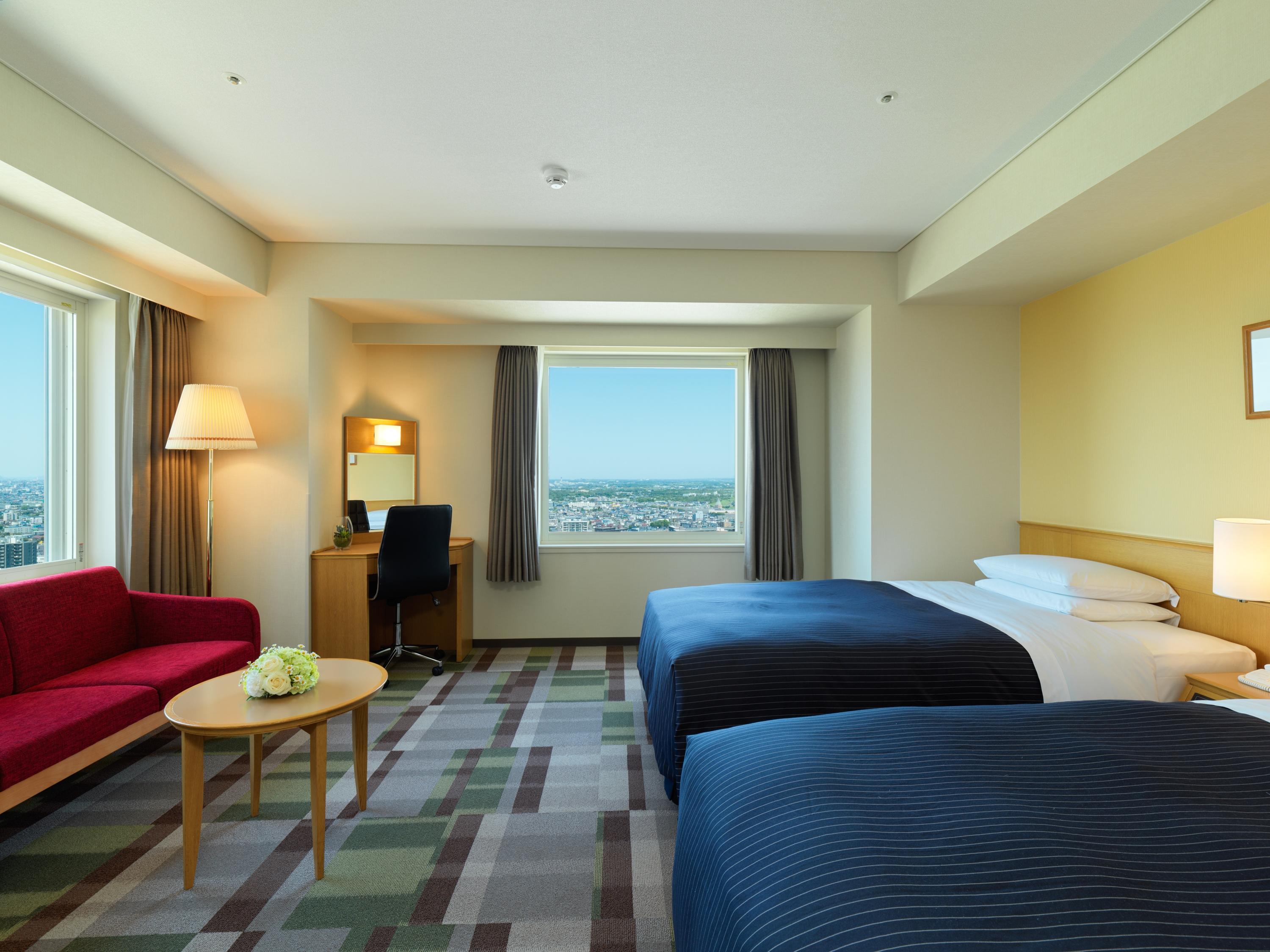 Hotel Emisia Саппоро Экстерьер фото Deluxe twin room